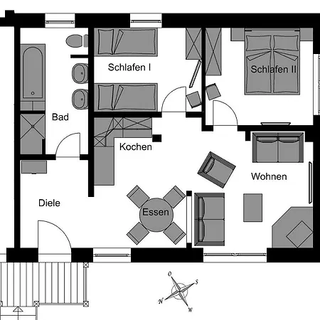 Ferienhaus Usedomer Flaschenpost 치노비츠