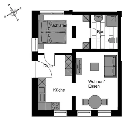 아파트 Ferienhaus Usedomer Flaschenpost *